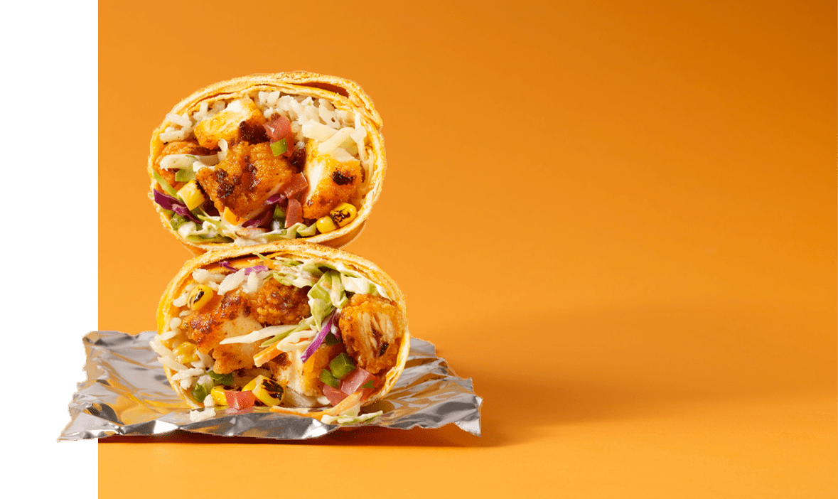 Nashville Hot Chicken Burrito